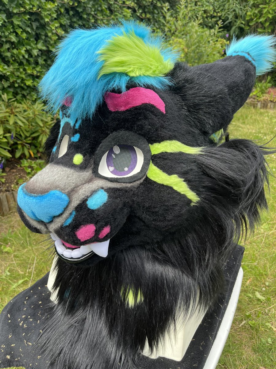 WeMightBite's tweet image. A lynx that’s made for the rave ✨
Will be up for offers soon as a fullsuit!