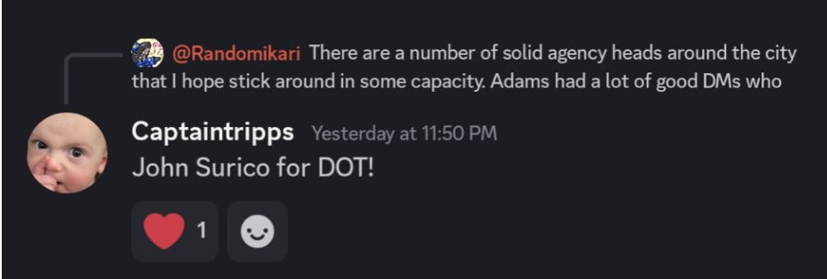 The people are talking.