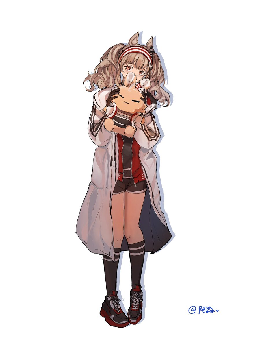 Alef_Liu's tweet photo. jk就是要萌萌～

#Arknights #明日方舟  #安洁莉娜 #アークナイツ #Angelina #アンジェリーナ https://t.co/C9s6XDVHRh