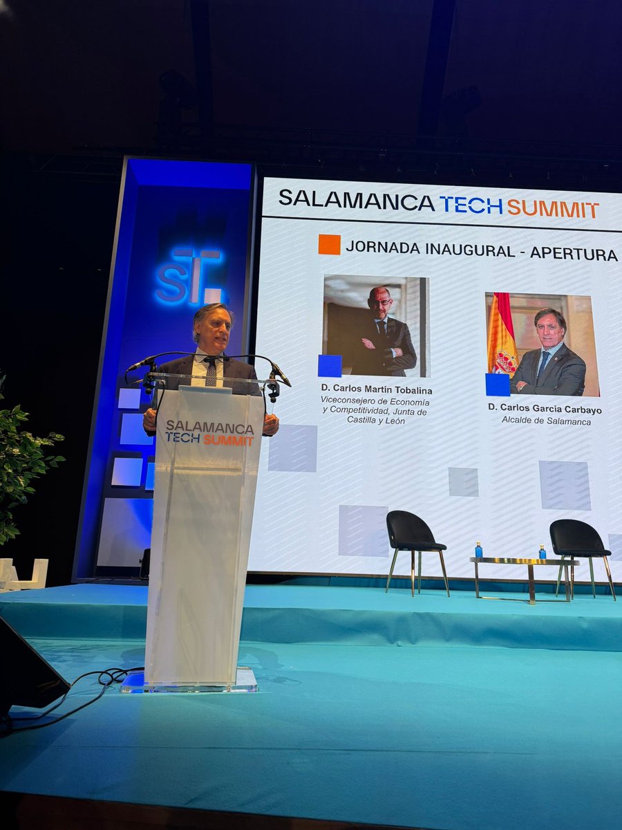 🔵 Hoy estuvimos en la inauguración del <a href="/salamancatech/">Salamanca Tech</a> Summit🚀. Un evento que une #empresas, #talento y #tecnología para impulsar la transformación digital en la región 🌍.

Apoyar estas iniciativas es clave para generar oportunidades🤝📈.

¡Enhorabuena a los organizadores! 👏