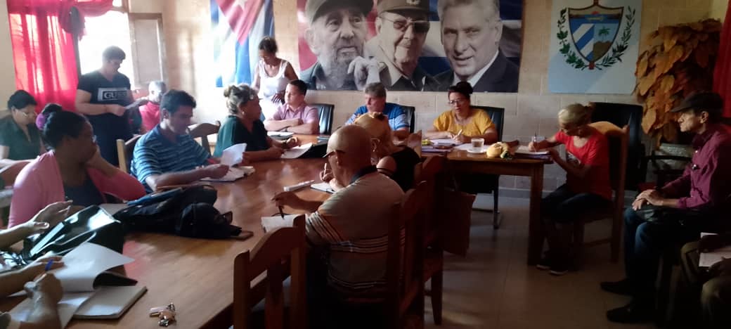 👉🏻Con el acompañamiento de José Ramón Cabrera Miranda Presidente de la Asamblea Municipal del Poder Popular de #LosPalacios realizamos el segundo Consejo de la Administración Municipal correspondiente al mes en curso.