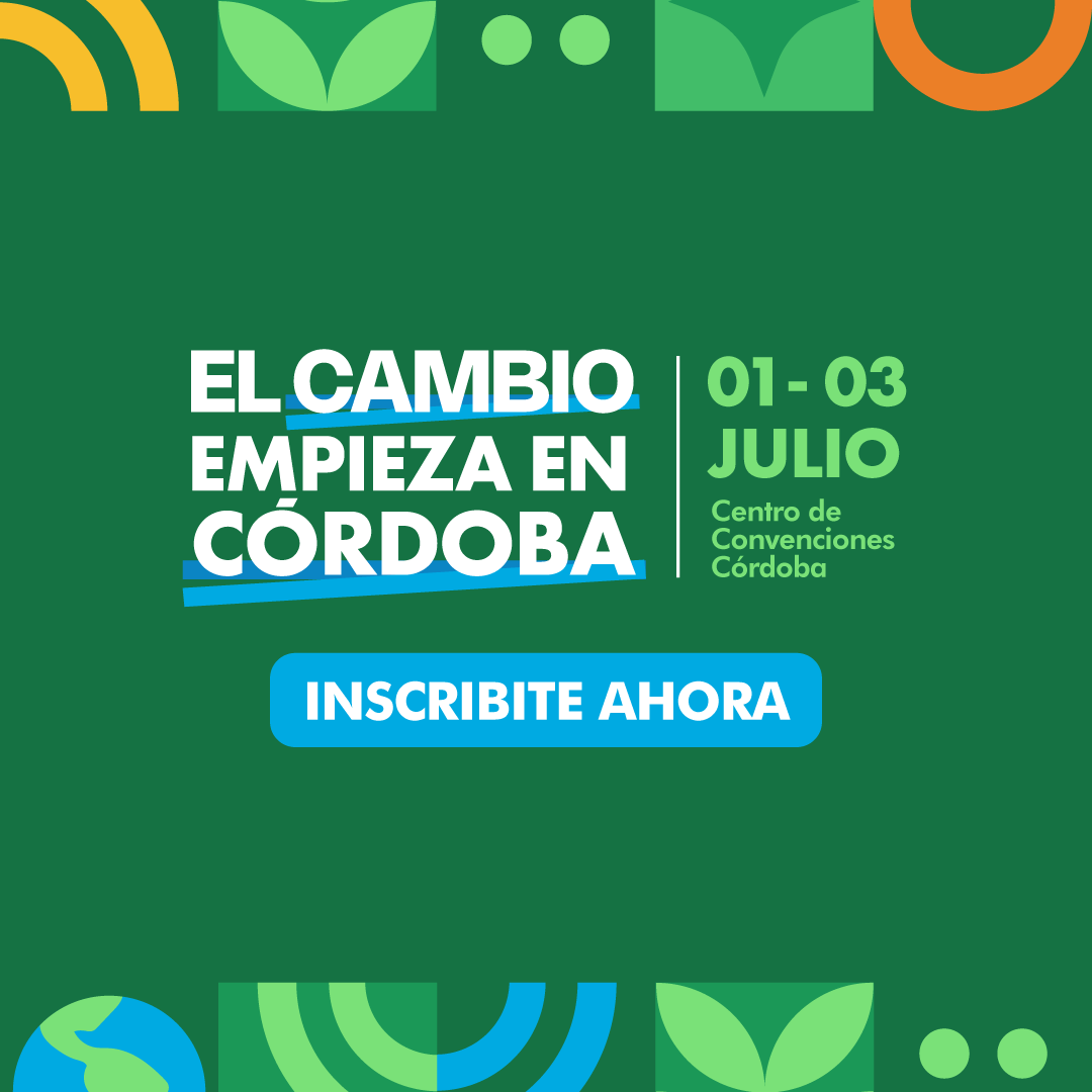 tori_flores's tweet photo. Sumate a la transformación global 🌎
Inscribite hoy a la Conferencia Climática Internacional 2025.

Unite a líderes, especialistas y agentes de cambio de todo el mundo para repensar el presente y construir un futuro sostenible.

📅 01, 02 y 03 de julio https://t.co/rVmkycH9Ys