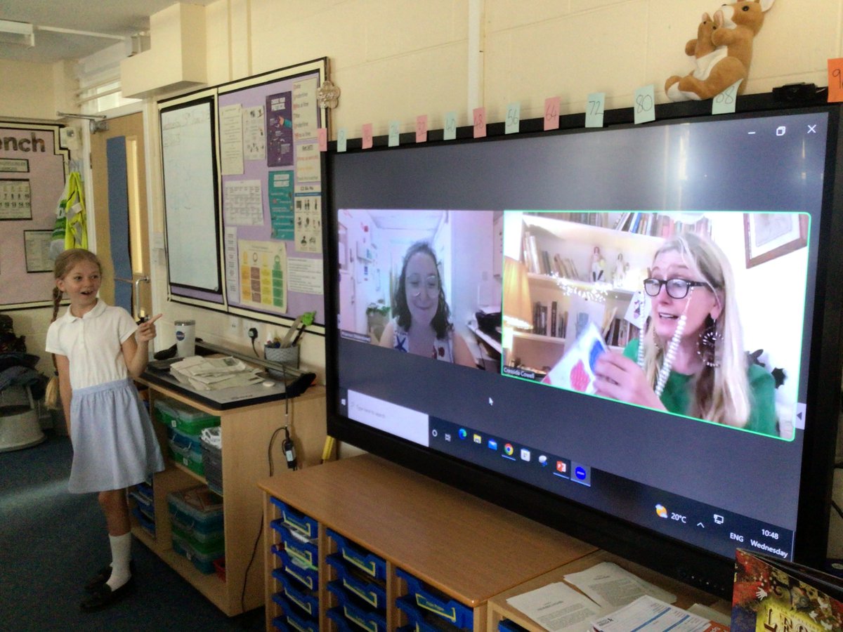 Year Three have loved meeting Cressida Cowell today! What a fantastic opportunity!