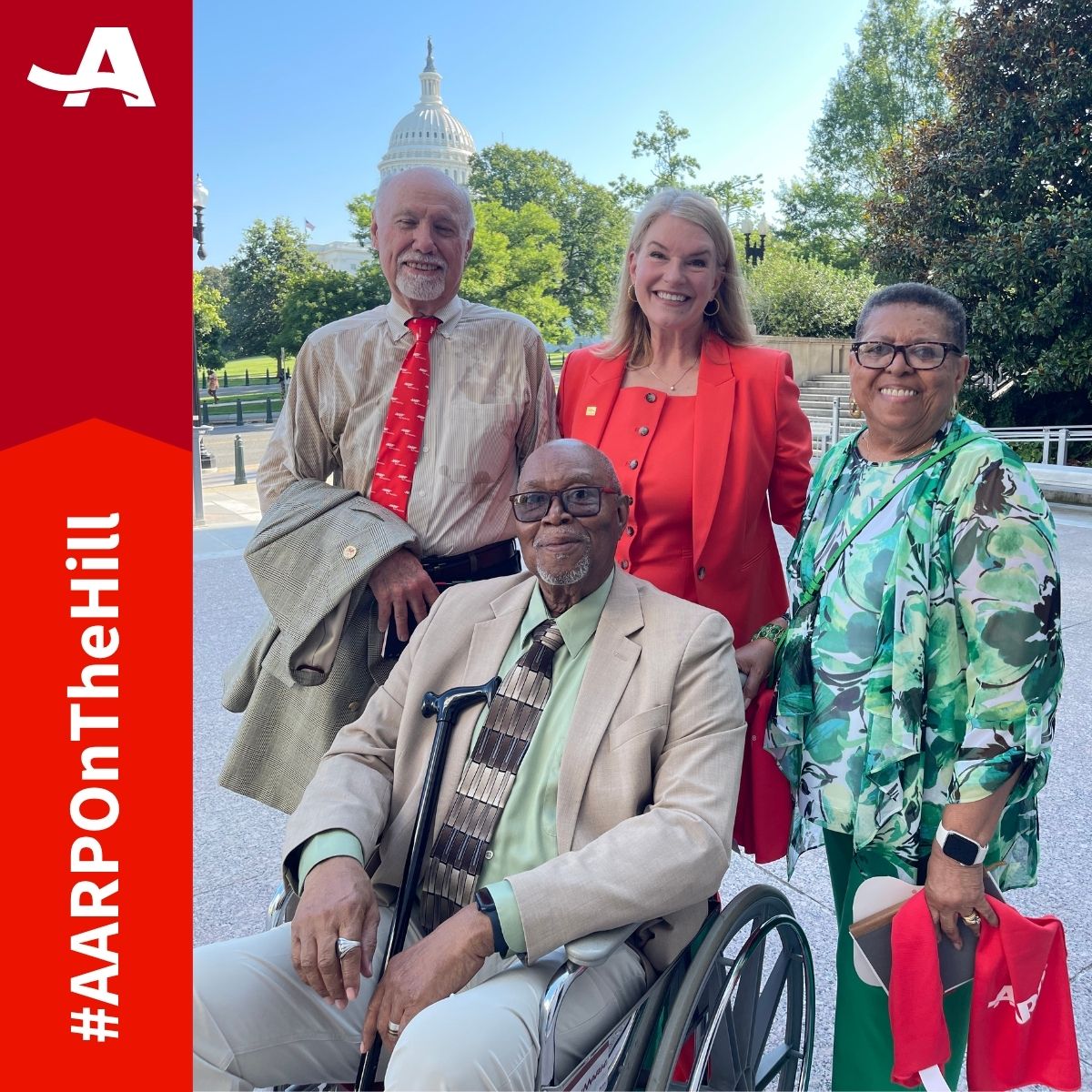 AARPLouisiana's tweet photo. AARP Louisiana is in Washington, D.C. this week, walking the halls of Congress and advocating for Louisianans 50+ and their families. We're meeting with members of Congress who represent our state to discuss the issues that matter most. #AARPOnTheHill
@savoiebg @BottcherDenise https://t.co/nG8b7Sk58Y