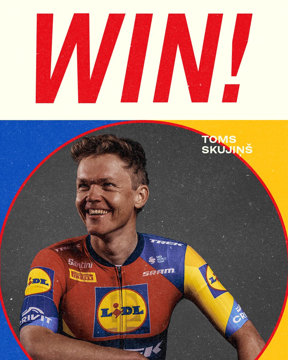 Apsveicam! 🥳🙌

<a href="/Tomashuuns/">Toms Skujiņš</a> has reclaimed the Latvian 🇱🇻 time trial title 🥔🔋