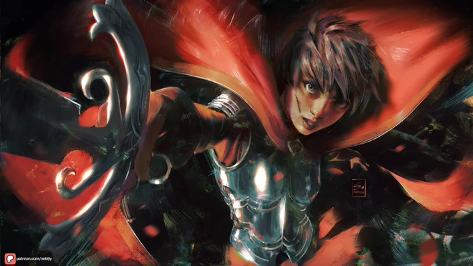 Casca - Berserk ( collab with ) Check the comment for details and ref.