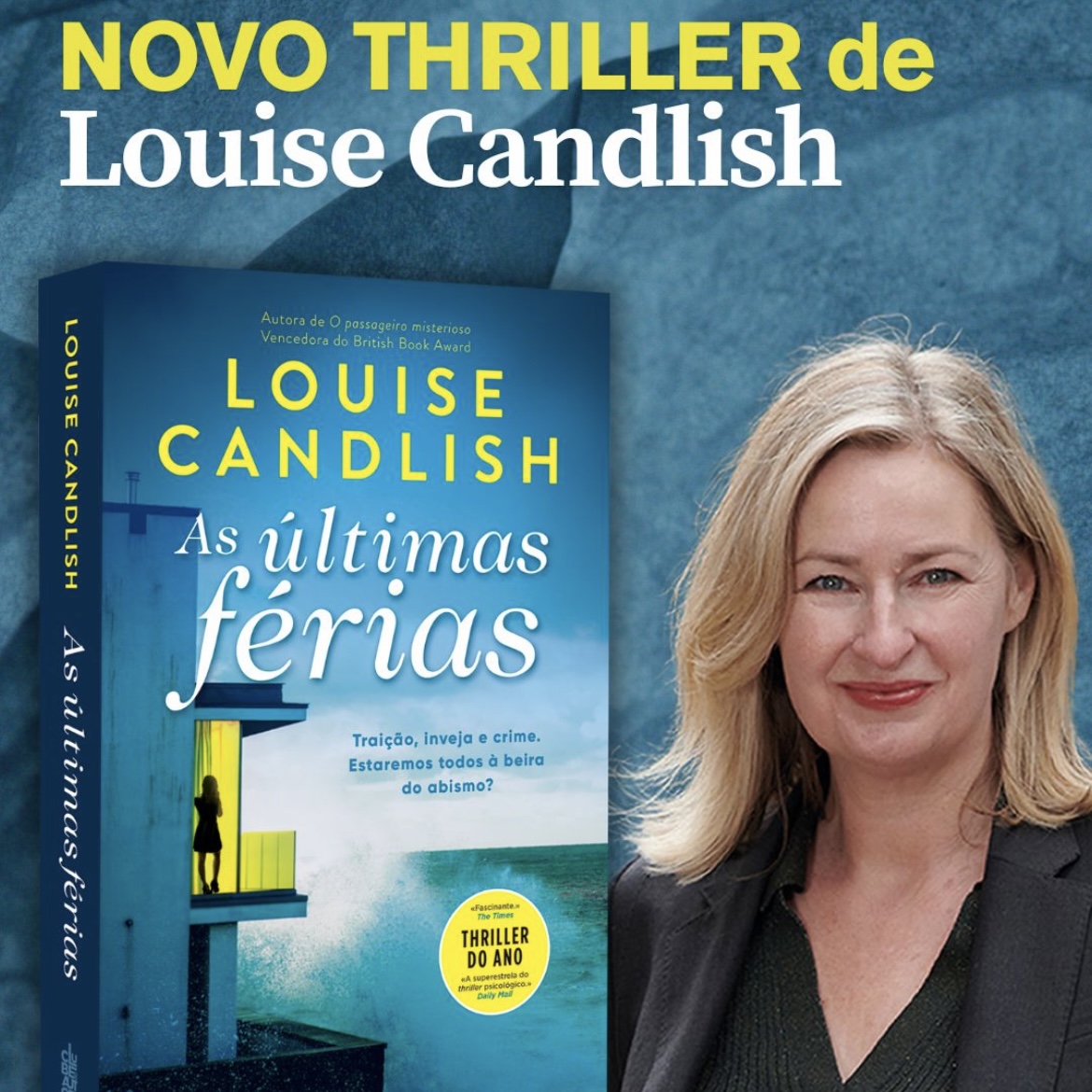 Louise Candlish #OurHoliday (@louise_candlish) on Twitter photo Exciting to see two translated editions of #OurHoliday published this week!
A huge thank you to the translators and teams behind Onze Vakantie, published in the Netherlands by <a href="/UitgeverijVolt/">Uitgeverij Volt</a>, and As Ultimate Ferida's, published in Portugal by <a href="/ClubeAutor/">Clube do Autor</a> 🖤🖤🖤 Exciting to see two translated editions of #OurHoliday published this week!
A huge thank you to the translators and teams behind Onze Vakantie, published in the Netherlands by <a href="/UitgeverijVolt/">Uitgeverij Volt</a>, and As Ultimate Ferida's, published in Portugal by <a href="/ClubeAutor/">Clube do Autor</a> 🖤🖤🖤