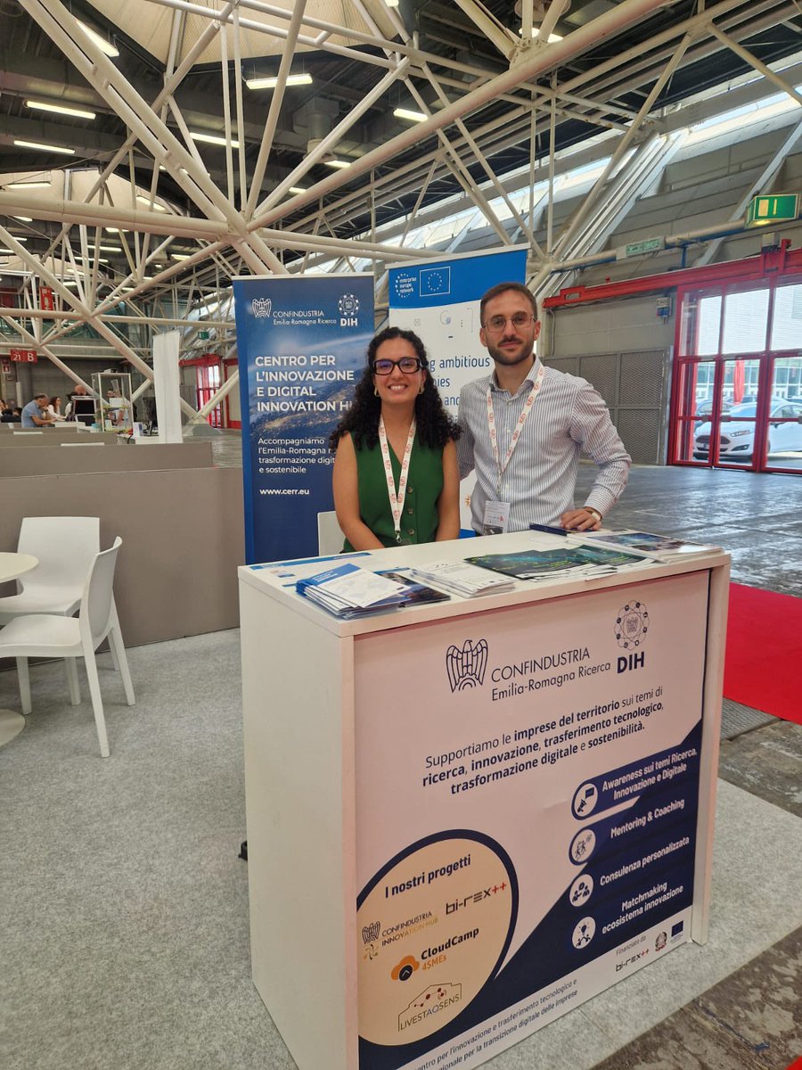 Oggi e domani CERR-Confindustria Emilia-Romagna Ricerca presenta a R2B -📍padiglione 21 stand B04c - i propri servizi #ricerca #innovazione #cyberassessment per le aziende associate a <a href="/ConfindustriaEM/">Confindustria Emilia</a> <a href="/ConfindRomagna/">ConfindustriaRomagna</a> <a href="/ConfindustriaPC/">Confindustria Piacenza</a>  <a href="/upi_parma/">Unione Parmense degli Industriali</a> <a href="/UnindustriaRE/">Unindustria Reggio Emilia</a>