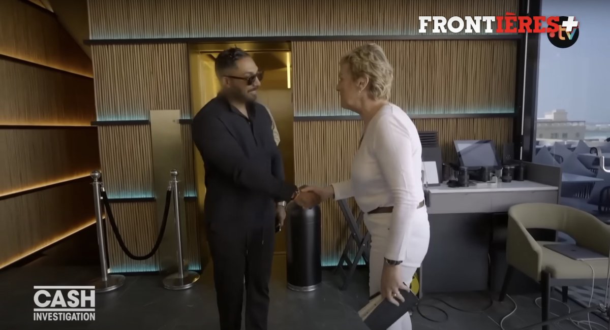 Par ailleurs, Marc Blata affirme que durant le tournage, Elise Lucet “est arrivée avec 4 ou 5 personnes avec elle (…), je pense qu’il y a dû avoir pas mal de budgets qui ont été sortis pour cette interview.” En réalité, trois personnes de l’équipe, en charge de l’enquête (un