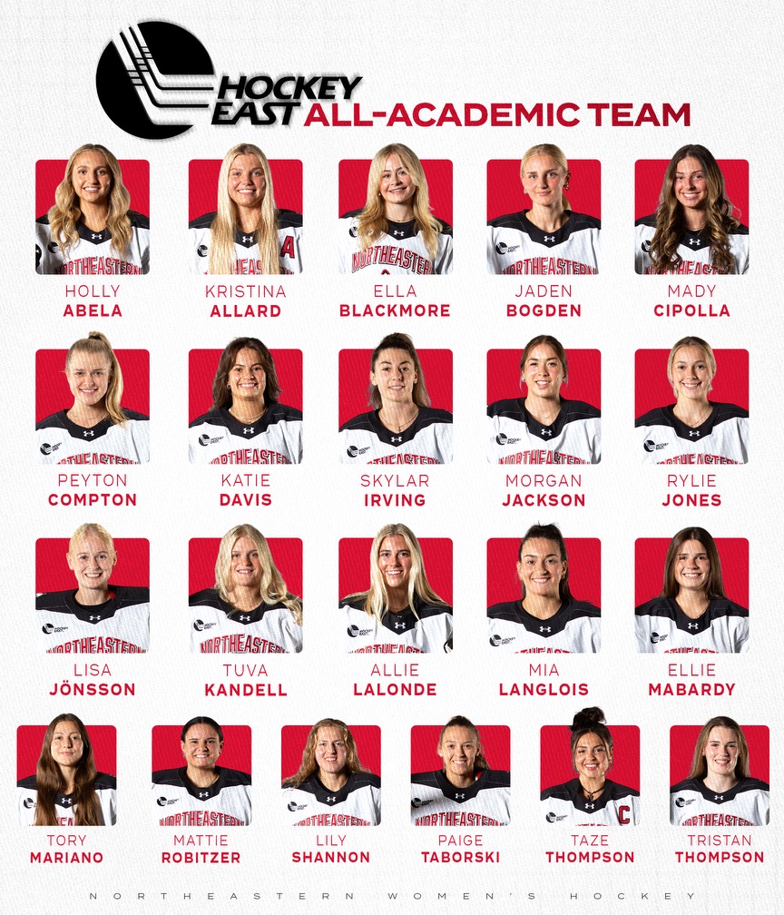Tied our program record with 2⃣1⃣ Hockey East All-Academic Team honorees! 

📰: tinyurl.com/2auh6rab