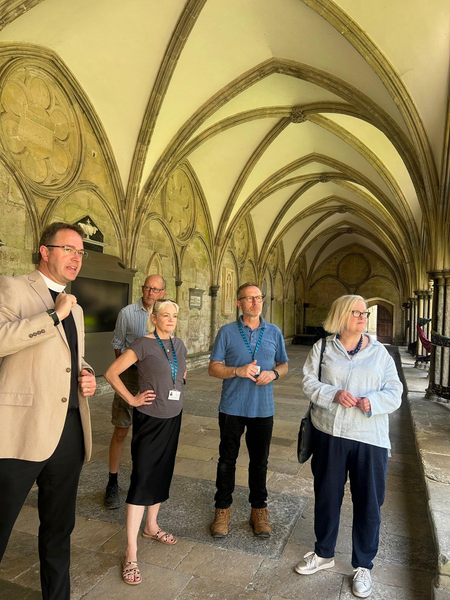 fionatwycross's tweet image. Last week I had the privilege of visiting @SalisburyCath to see their workshops leading conservation efforts. They have incredibly talented specialists in stained glass and stone masonry - vital skills for preserving our heritage.