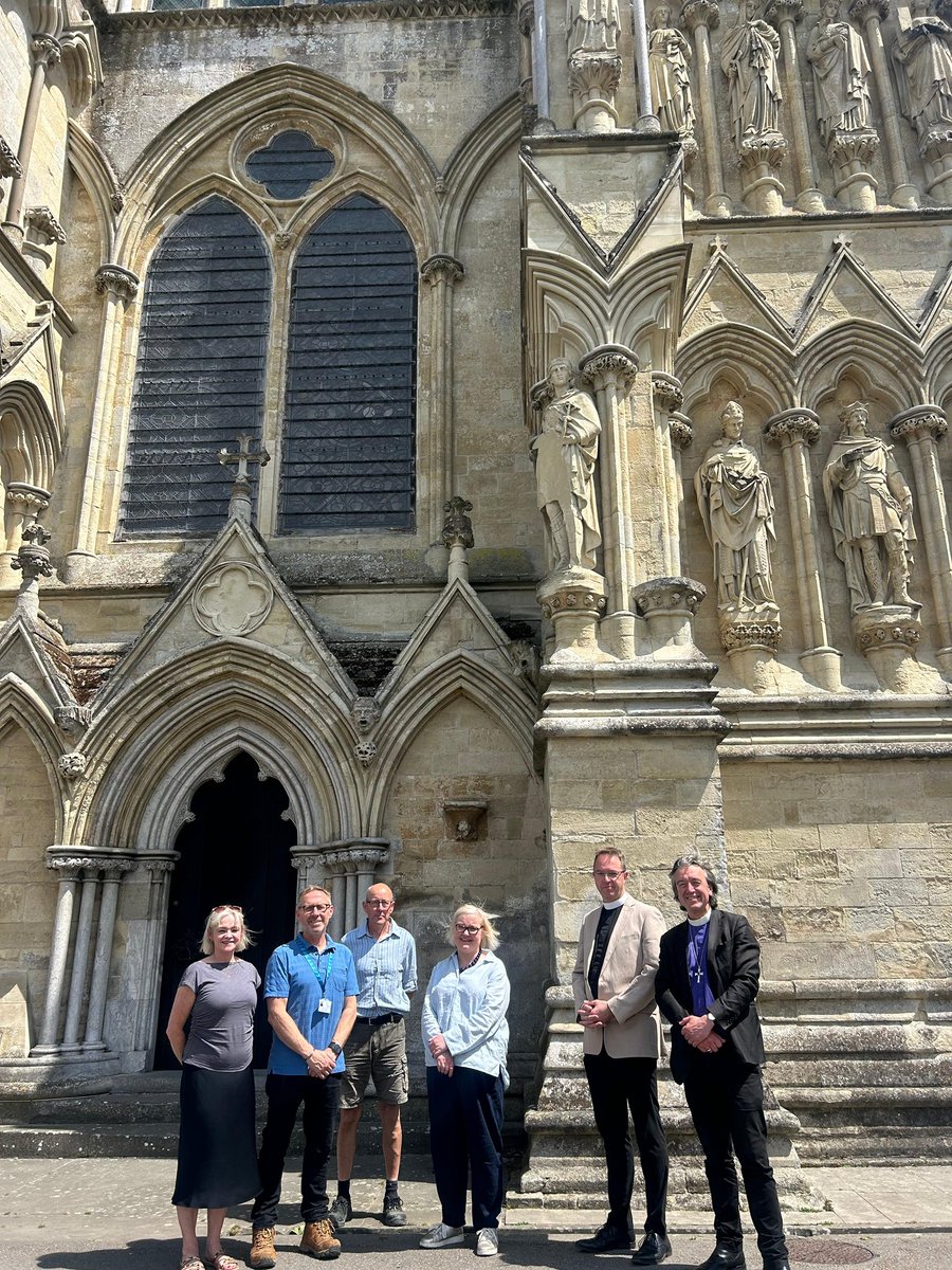 fionatwycross's tweet image. Last week I had the privilege of visiting @SalisburyCath to see their workshops leading conservation efforts. They have incredibly talented specialists in stained glass and stone masonry - vital skills for preserving our heritage.