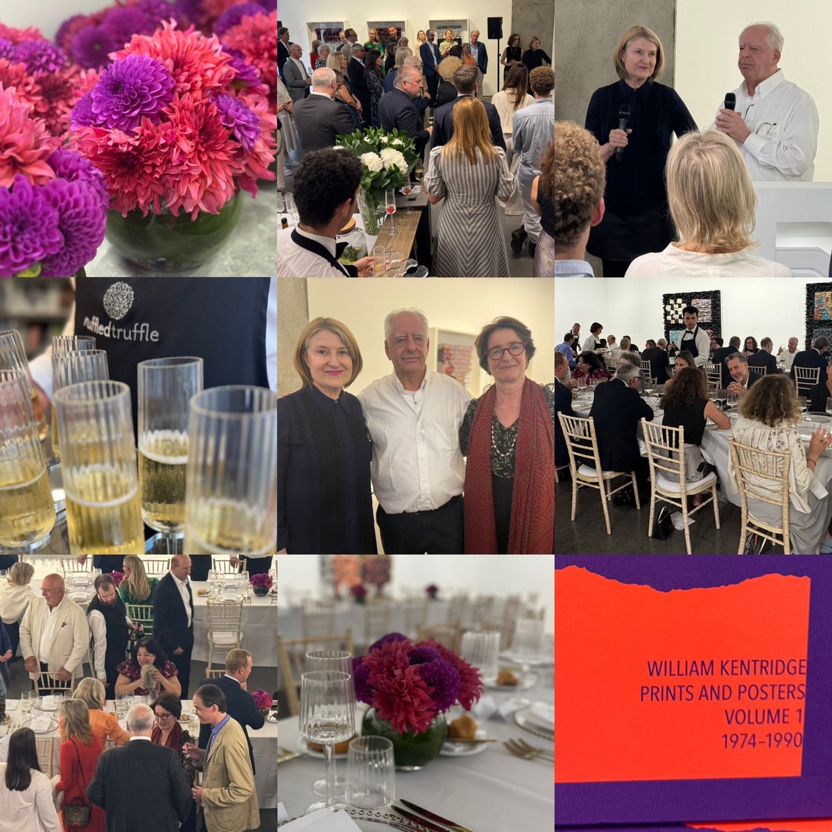 SF_FamilyOffice's tweet image. Last night, we witnessed Director of Yorkshire Sculpture Park Clare Lilley in conversation with artist William Kentridge at a private dinner to celebrate the opening of the Yorkshire Sculpture Park exhibition, ‘William Kentridge: The Pull of Gravity'. 

#sfworld #ysp