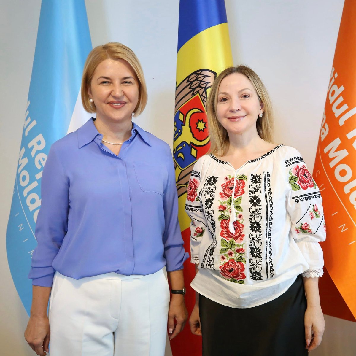 As part of our wide engagement with political parties across the political spectrum, Chargé d’Affaires Daniela DiPierro discussed the September parliamentary elections today with head of the “Heart of Moldova” Republican Party leader Irina Vlah.  Chargé DiPierro reaffirmed U.S.