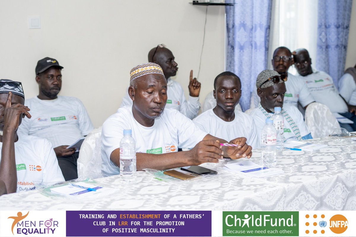 men4equality1's tweet photo. New region, same mission ☑️

With support from @UNFPATheGambia  through @ChildFundGambia , we are in #LRR for the training and establishment of a Fathers’ Club for the promotion of positive masculinity. 

#menforequality #positivemasculinity https://t.co/1Ms0N524hy