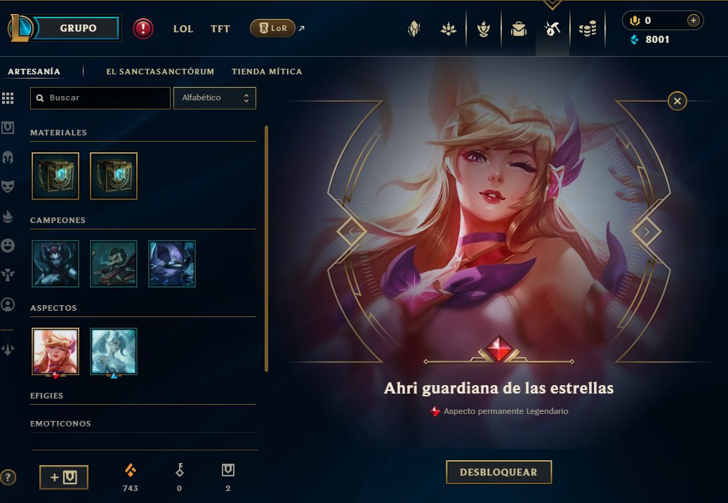 un buen rerol, me tocara ahri mid con 20 de farm