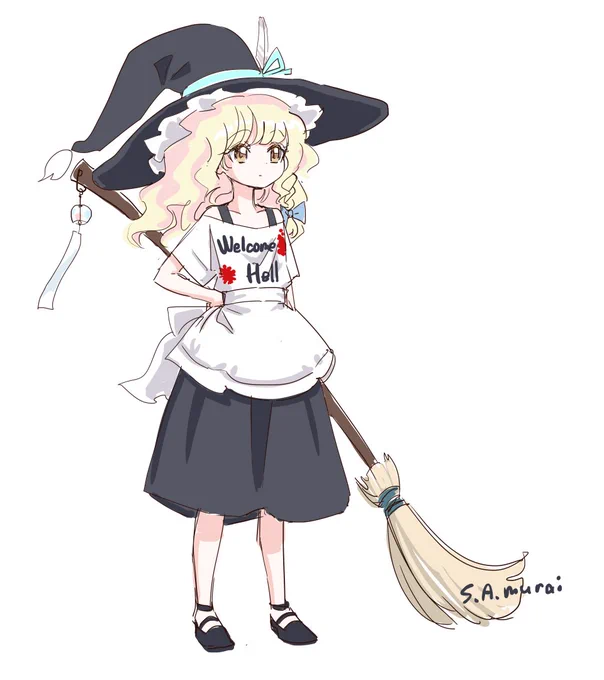 魔理沙も涼しい服着よう