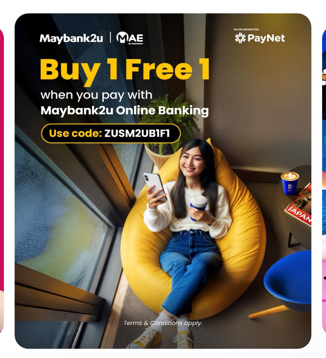 kyumadethings's tweet photo. Kod ni kena masukkan sendiri masa order!
Tak masukkan = tak dapat diskaun 😭 

Guna kod: ZUSM2UB1F1
📆 Promo 25 May - 18 September 2025 https://t.co/rLWsWtNtCs