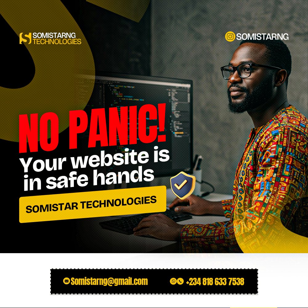 KellySignatures's tweet photo. Websites. Integrations. Mobile Apps.
SomiStar Technologies brings your digital ideas to life.
Swipe through 👉 Carousel Designs, What's your take on this ?
#WebDevelopment #AppDevelopment #TechSolutions #SomiStarTech #DigitalGrowth https://t.co/OAUpTP9aci