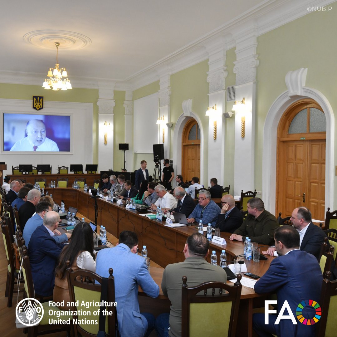 🌲 On 24–25 June, FAO and partners gathered 80+ experts in Kyiv to review Ukraine’s Forest Code. They discussed legal gaps, outdated terminology, and EU alignment needs.
A key step towards sustainable forest governance and EU integration.