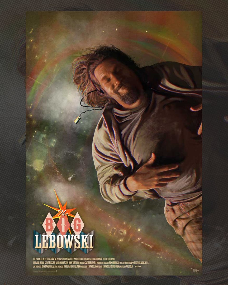 VicePressNews's tweet image. "That rug really tied the room together"
The Big Lebowski Movie Posters by Dave O'Flanagan
Available now at Vice-Press.com/BigLebowski as part of our officially licensed, limited edition collection