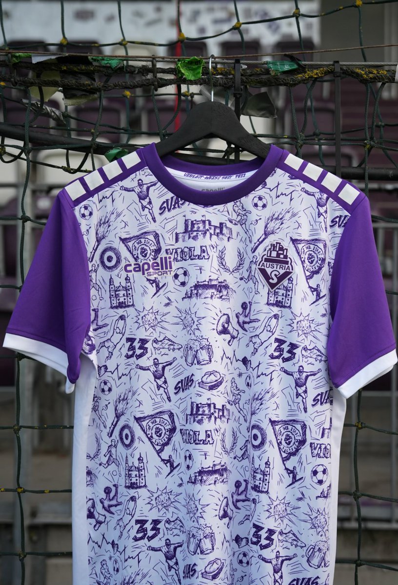 Fankultur auf Stoff verewigt - das neue Auswärtstrikot der Salzburger Austria!
fanshop.austria-salzburg.at/produkt/auswae…