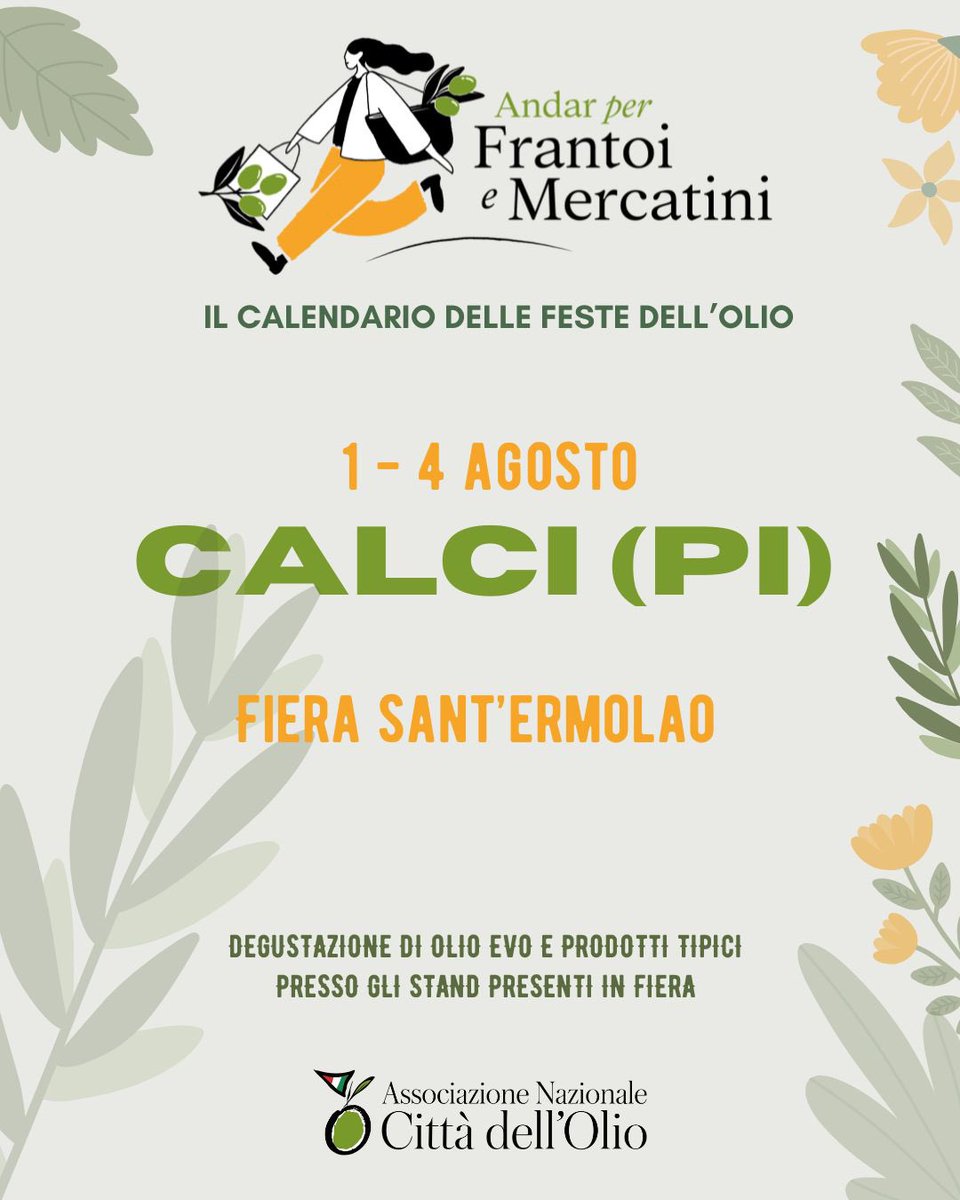 Olio EVO protagonista alla tradizionale Fiera di Sant’Ermolao
cittadellolio.it/2025/06/23/oli…