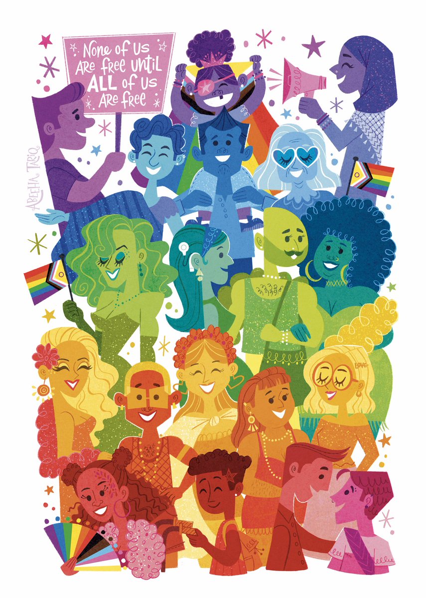 None of us are free until *all* of us are free ✨