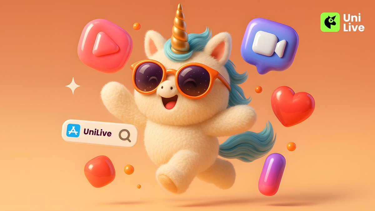 UniLive_Web3's tweet image. Search #UniLive in Apple Store 🔍
And let's have fun 🥰
🚀 #UniLive Meet the Unique You! #Web3 #livestreaming #Blockchain #Innovation #EntertainmentNews #ILO #Web3Fundraising 📷 #CreatorEconomy #Web3Social #OwnYourContent