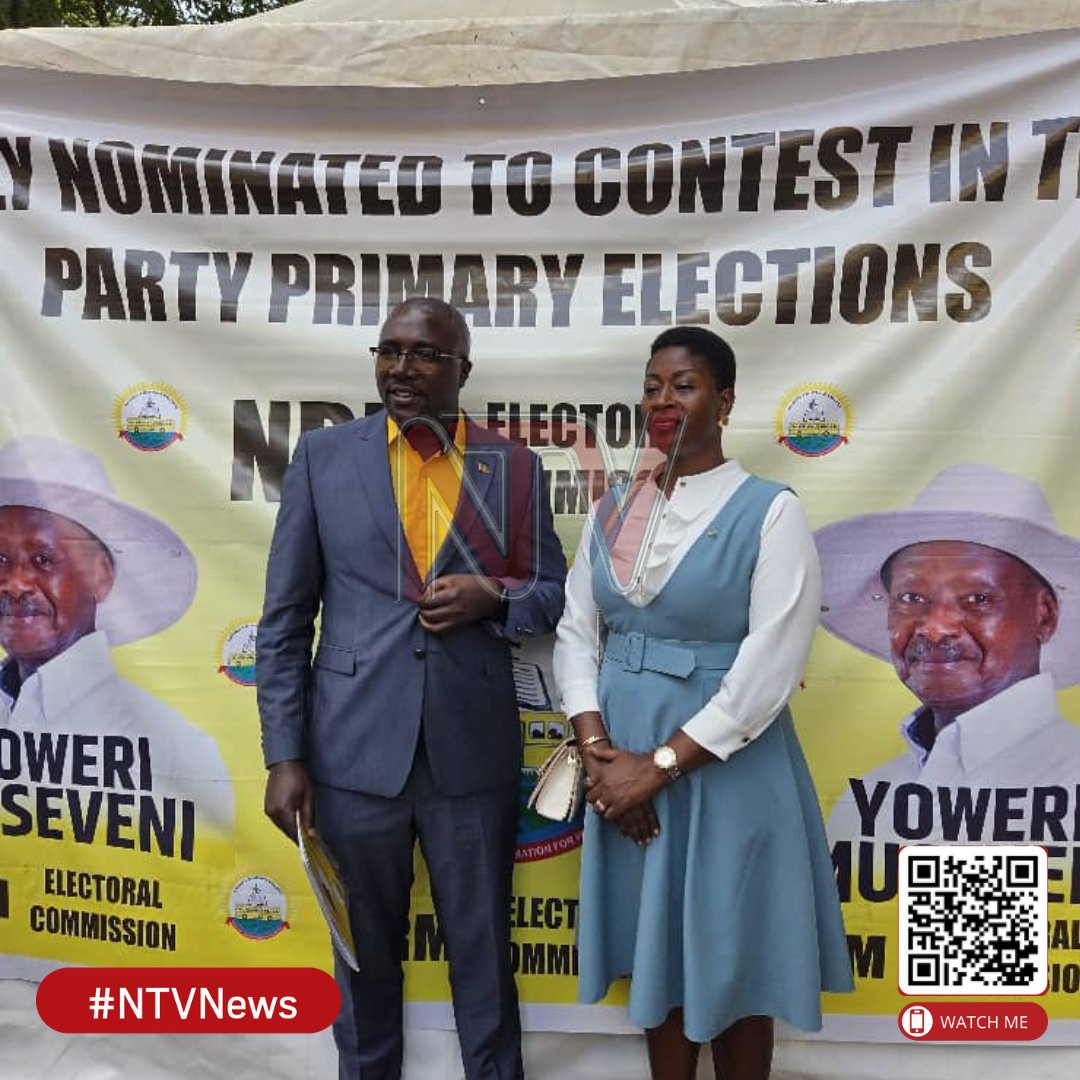 ntvuganda's tweet photo. PHOTOS: Mr. Gerald Njuneki has picked nomination forms from the NRM secretariat to contest for the Ruhinda Constituency MP seat, aiming to unseat the incumbent, Maj. Gen. (Rtd) Kahinda Otafiire. #NTVNews

📸 Hillary Keingana https://t.co/xU9kujncbT