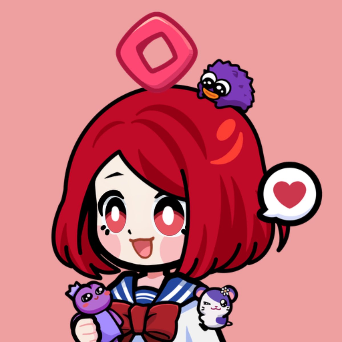 Greal💜
I’ve finished customizing my <a href="/RealNadsClub/">RealNads</a> PFP too 💜

Is it similar to me….?lol
I added many animals 💜💜kawaii

Thanks to <a href="/0xneaf/">neaf (🌸,⨀)</a> for the code❣️

<a href="/monad_xyz/">Monad</a> 

<a href="/0xbobaa/">boba</a> <a href="/bakbar8519/">bakbar hippo 🦛</a> 💜🪽