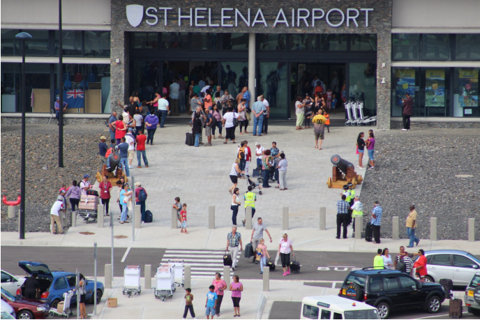✈️Nine years ago today, St Helena welcomed its first tourists by air, a milestone that opened our island to the world and provided a vibrant tourism sector. #StHelena #Tourism <a href="/Fly_Airlink/">Airlink</a>