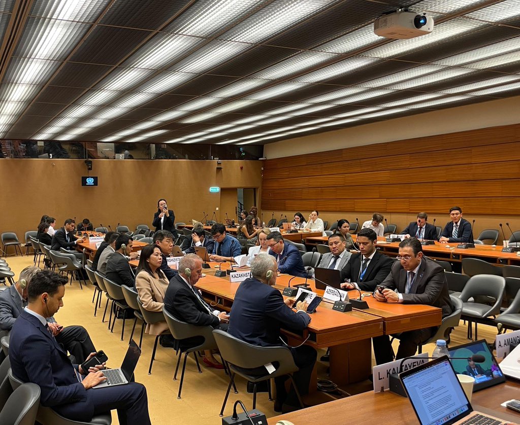 Kazakhstan🇰🇿 Mission in Geneva (@kazakhpm_unog) on Twitter photo <a href="/KazakhPM_UNOG/">Kazakhstan🇰🇿 Mission in Geneva</a> organised a side event on “Ensuring Human Rights of Convicted Persons in Kazakhstan: Challenges&Opportunities” on the margins of #HRC59. 🇰🇿delegation highlighted key reforms, including prison system modernization, access to healthcare and measures against torture <a href="/KazakhPM_UNOG/">Kazakhstan🇰🇿 Mission in Geneva</a> organised a side event on “Ensuring Human Rights of Convicted Persons in Kazakhstan: Challenges&Opportunities” on the margins of #HRC59. 🇰🇿delegation highlighted key reforms, including prison system modernization, access to healthcare and measures against torture