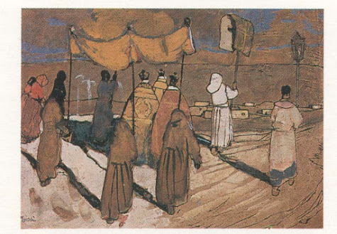 messainlatino's tweet photo. La Messa tradizionale nell'arte #201 - Processione del Corpus Domini, G. Biasi (1934), Sassari - #mtlnellarte #corpusdomini #sardegna #sassari #biasi #MiL #mtl —  🔸Per leggere il post di #Messainlatino CLICCARE QUI 👉🏼: https://t.co/40a42owAsB https://t.co/qsV2MdRzV1