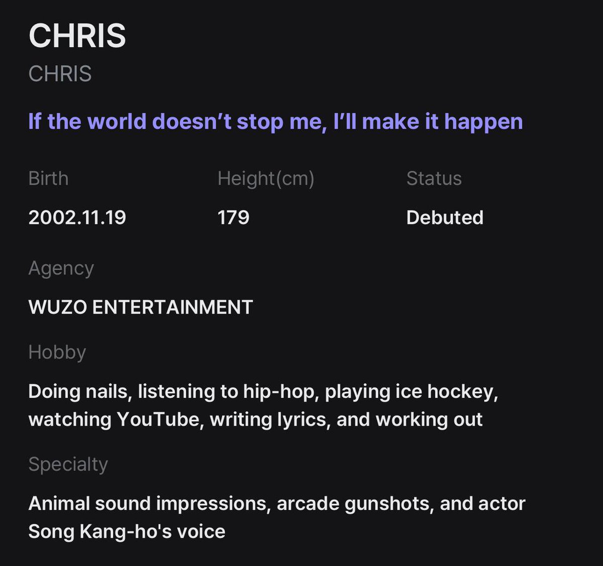 chrichbumb's tweet photo. 🩵CHRIS BOYS2PLANET PROFILE THREAD🩵
translation by: @chrichbumb ⬇️

#CHRIS #CHRICH #BLITZERS
#CHRICH_IS_THE_BEST_BOY
#CHRIS_BOYS2PLANET #BOYS2PLANET 
#크리스_블리처스
#크리스 #보이즈2플래닛
#보2플 #보투플 https://t.co/h52o2PzGox
