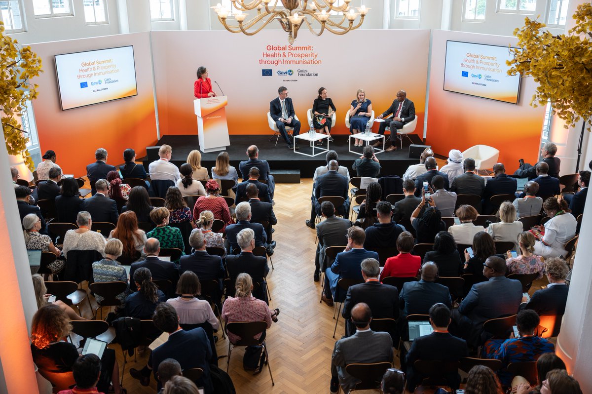 EEAS_SecGen's tweet image. The @gavi Global Summit reaffirmed the EU & partners’ commitment to health security and multilateral action. Immunisation remains one of the smartest investments for a healthier, safer world.
Follow the event: bit.ly/4k3zq55
#ForOurFuture