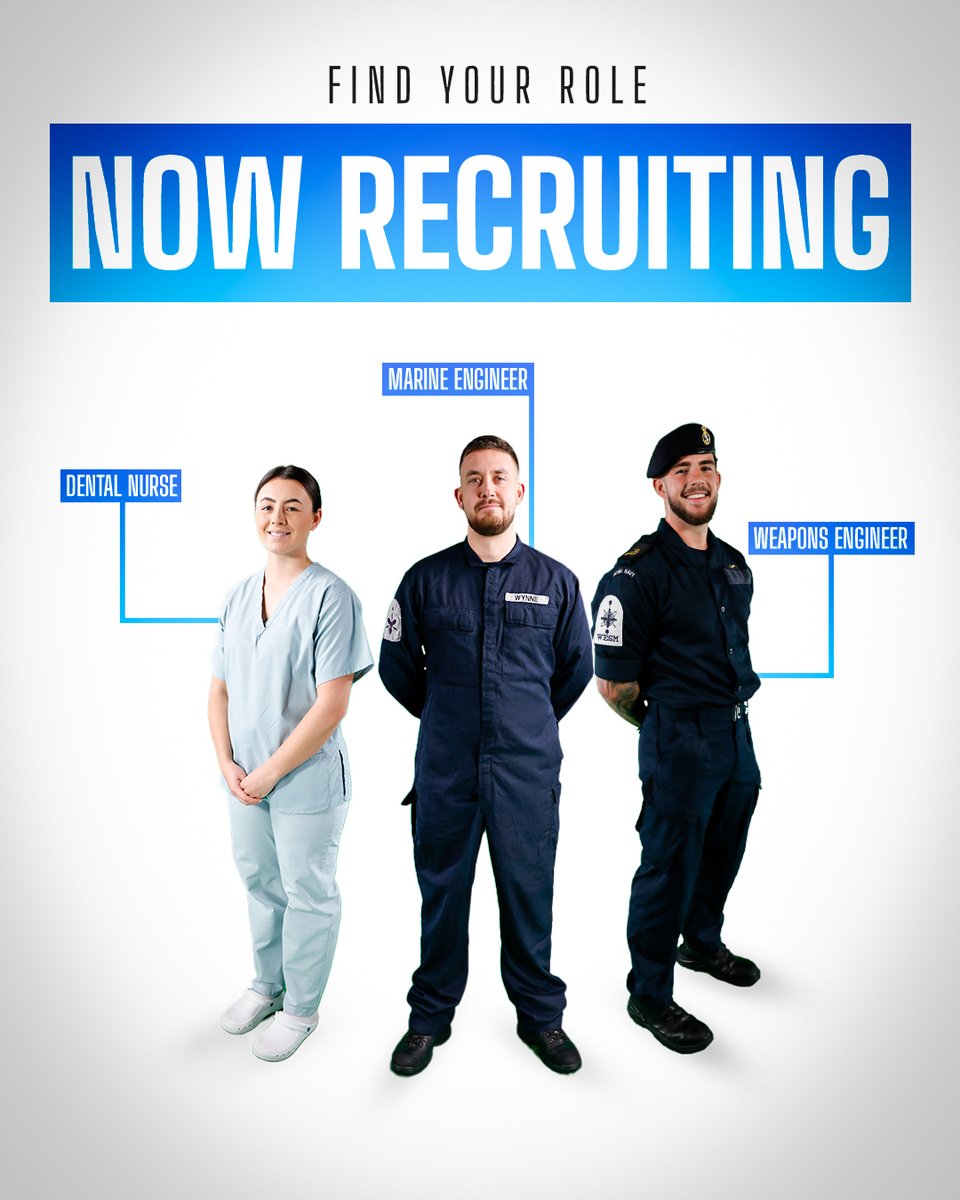 RNJobsUK's tweet image. Could you see yourself in one of these uniforms?
Whether you’re a dental nurse seeking a more exciting practice, or an engineer looking for the next challenge – we’ve got your next step covered.
Find out more about how to step up your career here: tinyurl.com/28t9e7x7