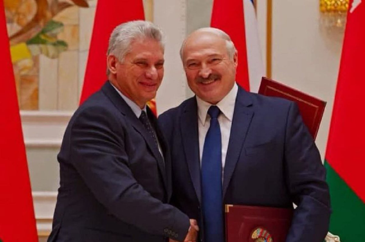 Una visita dirigida a potenciar y dinamizar los vínculos de #Cuba con #Belarús y la Unión Económica Euroasiática.
#YoSigoAMiPresidente #CubaCoopera #BMCGuineaBissau #UnidosXCuba #CubaVencerá