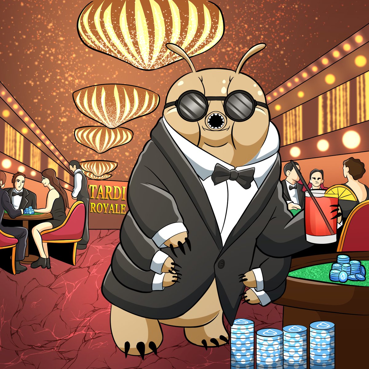 The name’s TARDI… just TARDI🍹

High stakes, big bets, and all in on @suinetwork.

Because resilience never folds.