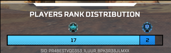 Dom2Cracked_'s tweet photo. Apex added "Team rank distribution" so they can hide the gold and silver players getting in to pred lobbies lol. Ranked is forever doomed @PlayApex https://t.co/DQIsJL9iyt