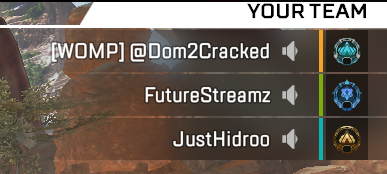 Dom2Cracked_'s tweet photo. Apex added "Team rank distribution" so they can hide the gold and silver players getting in to pred lobbies lol. Ranked is forever doomed @PlayApex https://t.co/DQIsJL9iyt