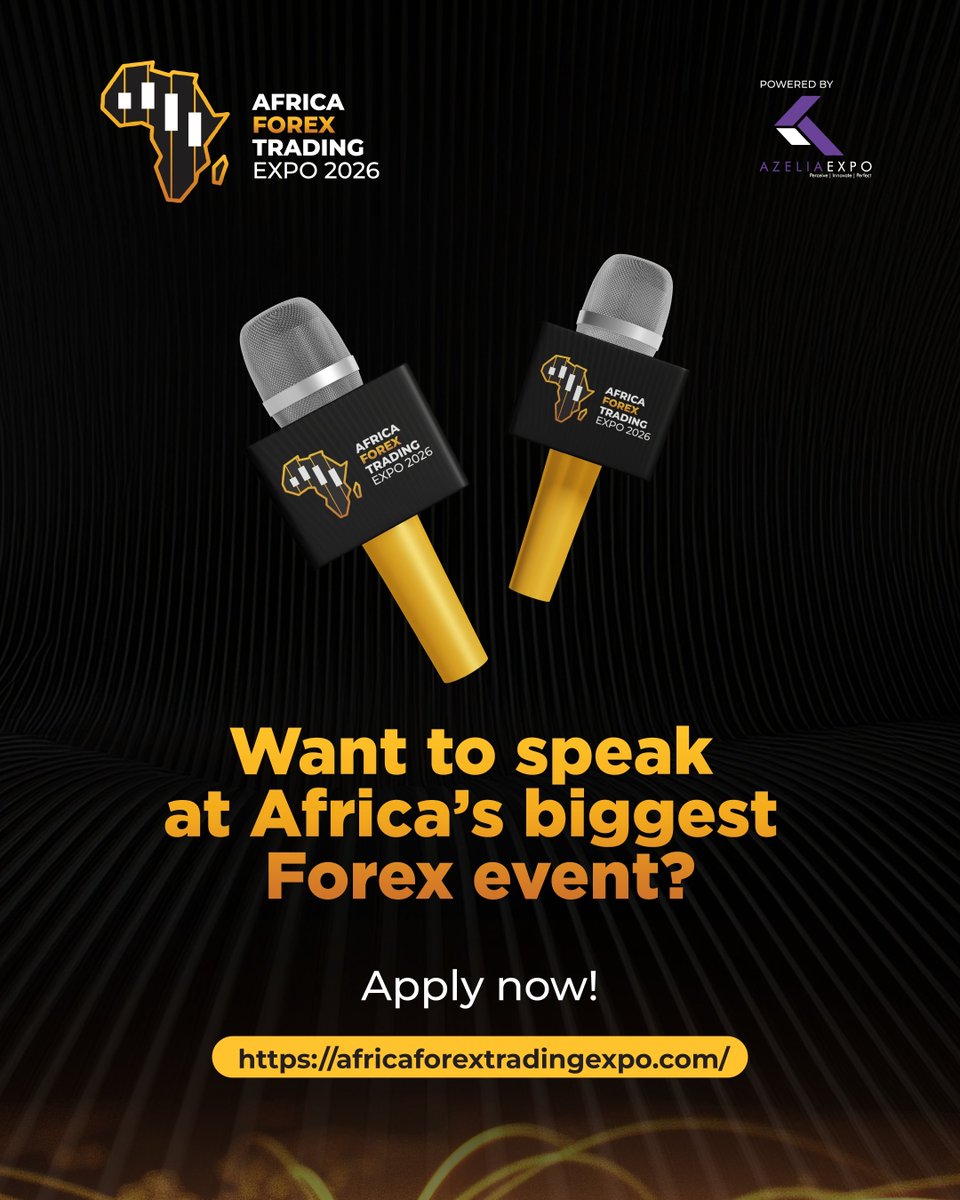 Reagan (@reagankalisto) on Twitter photo Join us at Africa Forex Trading Expo in Nairobi!
✅ Share valuable insights.
✅ Expand your network.
✅ Contribute to Africa’s evolving Forex landscape.
Talk to us:
exhibit@africaforextradingexpo.com
#AfricaForexExpo #SmartAfricaSmartMoney #ForexTrading #FintechAfrica Join us at Africa Forex Trading Expo in Nairobi!
✅ Share valuable insights.
✅ Expand your network.
✅ Contribute to Africa’s evolving Forex landscape.
Talk to us:
exhibit@africaforextradingexpo.com
#AfricaForexExpo #SmartAfricaSmartMoney #ForexTrading #FintechAfrica