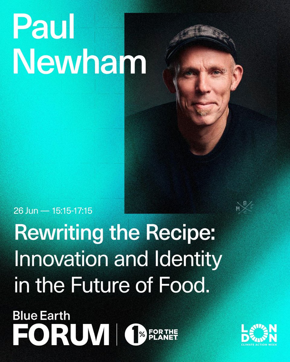 paulnewnham's tweet photo. As climate reshapes our food systems, who’s deciding the future of food & who’s being left out?
Join me at #LondonClimateWeek for “Rewriting the Recipe” to rethink innovation, equity & identity in food.
📍Protein Studios🗓️June 26
🎟️Free: https://t.co/WVuIvifG2r
#GoodFood4All https://t.co/zt3tTMg4W6