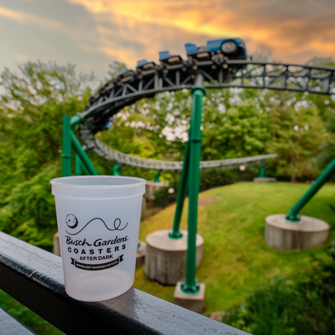 BuschGardensVA's tweet image. 🌕 Thrills hit different after dark. There are still two more chances to lock in late night coaster rides, lower crowds, and nighttime Oktoberfest rides at Coasters After Dark: Moonlight Madness Edition, happening July 11 and August 8! 🌌