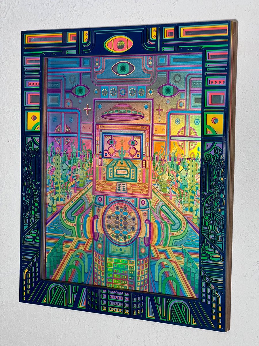 Harry Pack 👁🌵👁 (@harrypackart1) on Twitter photo Some of these framed holographic prints available on my website still… 🌵 Some of these framed holographic prints available on my website still… 🌵