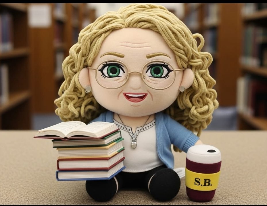ldearmore's tweet photo. Another day of great learning from @TCEA. Loved learning how to make a profile pic a plushie with Google Whisk! #TCEA #TeacherLibrarian https://t.co/KP1Snzahft