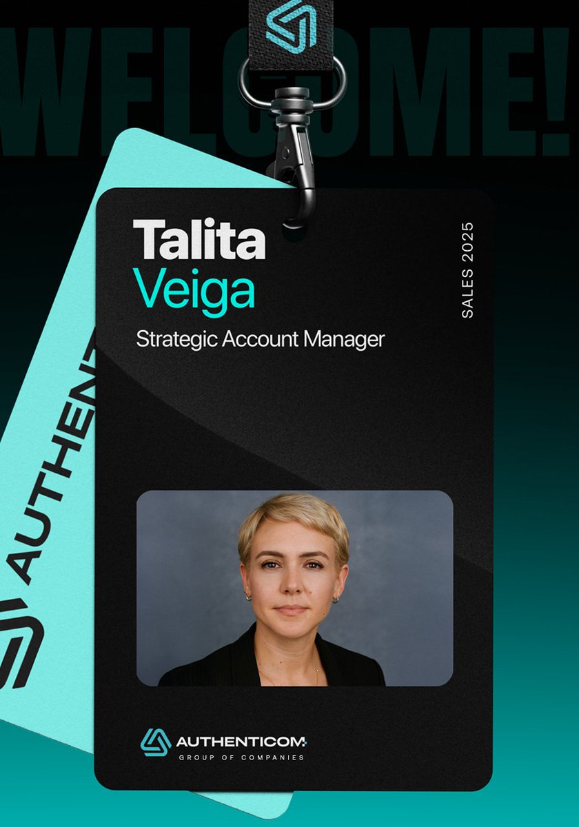 authenticom's tweet photo. We’re excited to welcome Talita Veiga to the Authenticom team as our new Strategic Account Manager!

Talita brings a strong background in client success and strategic partnerships, and we’re thrilled to have her on board as we continue to grow and support our amazing Authenticom Group of Companies customers.

Welcome to the team, Talita! 👏

#TeamAuthenticom #NewHire #StrategicAccounts #Welcome