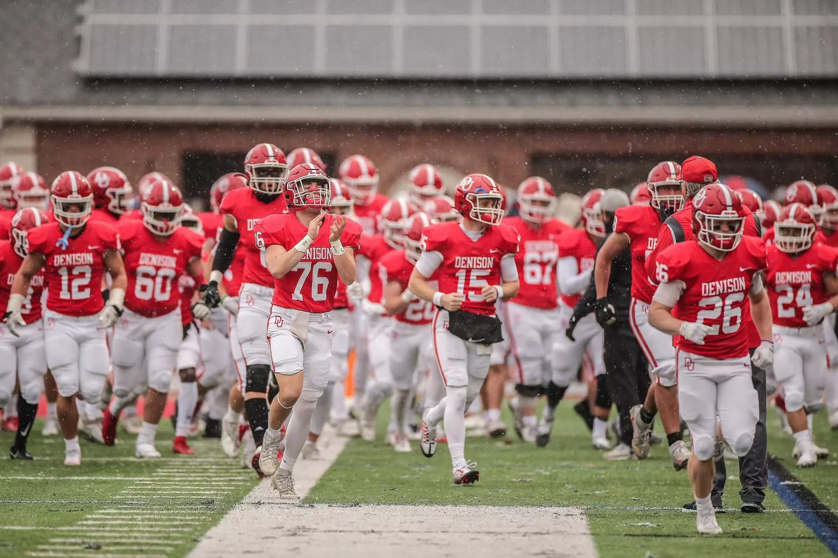 Denison Football Alums! Join us Oct. 3–5 for the DUFB Alumni Reunion &amp; Golf Outing (Big Red Weekend). Reconnect with teammates &amp; catch Big Red in action. Golf at 9AM, Sat. Oct. 4. Details soon! Questions? Ask Dan Risko ‘10 or Jack Nimesheim ‘24. Book at Cherry Valley!