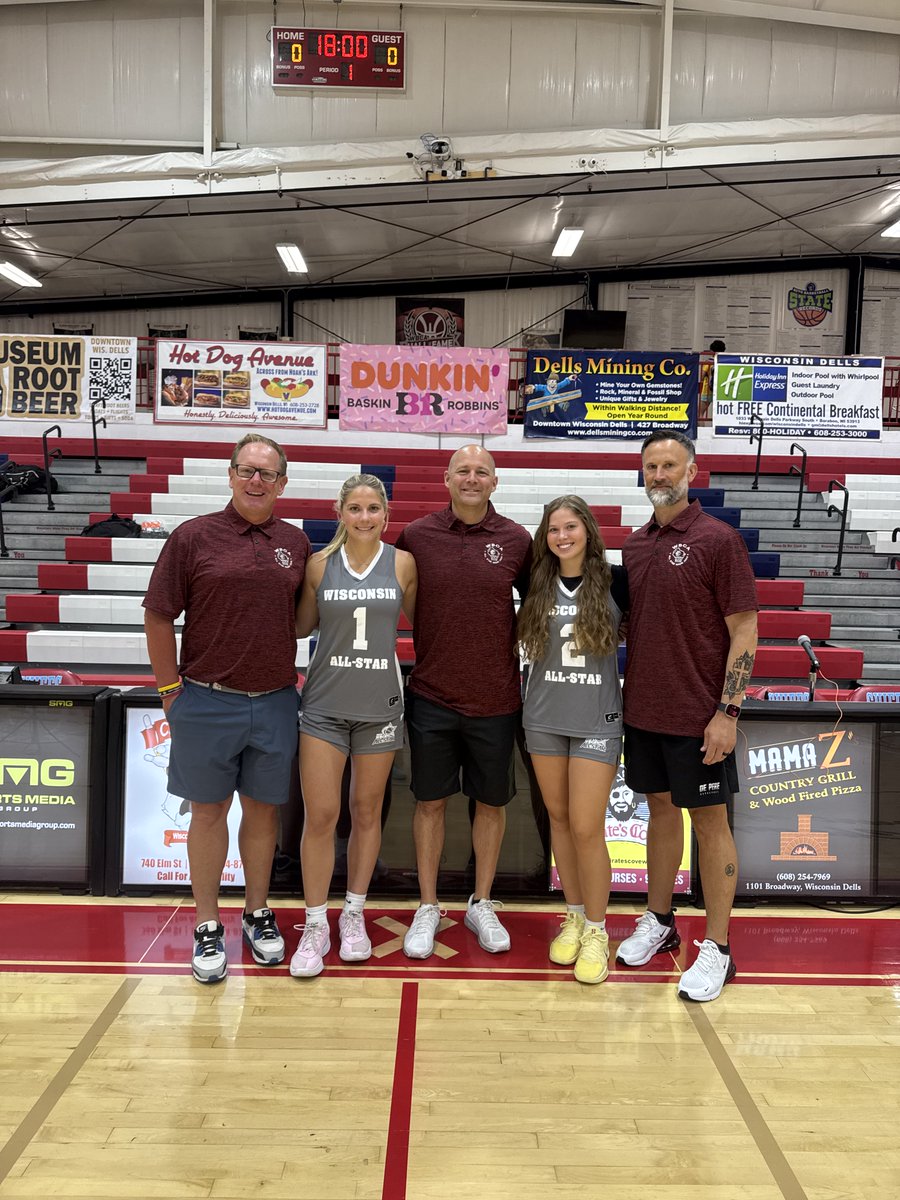 DPGirlsBB's tweet photo. Proud &amp; grateful to have 5 of our B1RDS participating in the @WisBCA All-Star Game🌟Looking forward to seeing @eganbierowski @JadenCiesielc5 COMPETING &amp; our Coaching staff having opportunity to coach a very talented D1 North team for 1 more RUN #DPGRIT #RepTheNORTH https://t.co/Nsx75hFcA1