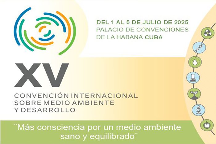 Sesionará del 1 al 6 de julio en el Palacio de Convenciones de La Habana "XV Convención Internacional sobre Medio Ambiente y Desarrollo" #CubaCoopera #BMCGuineaBissau #UnidosXCuba #CubaVencerá